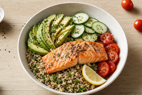 High-protein plate